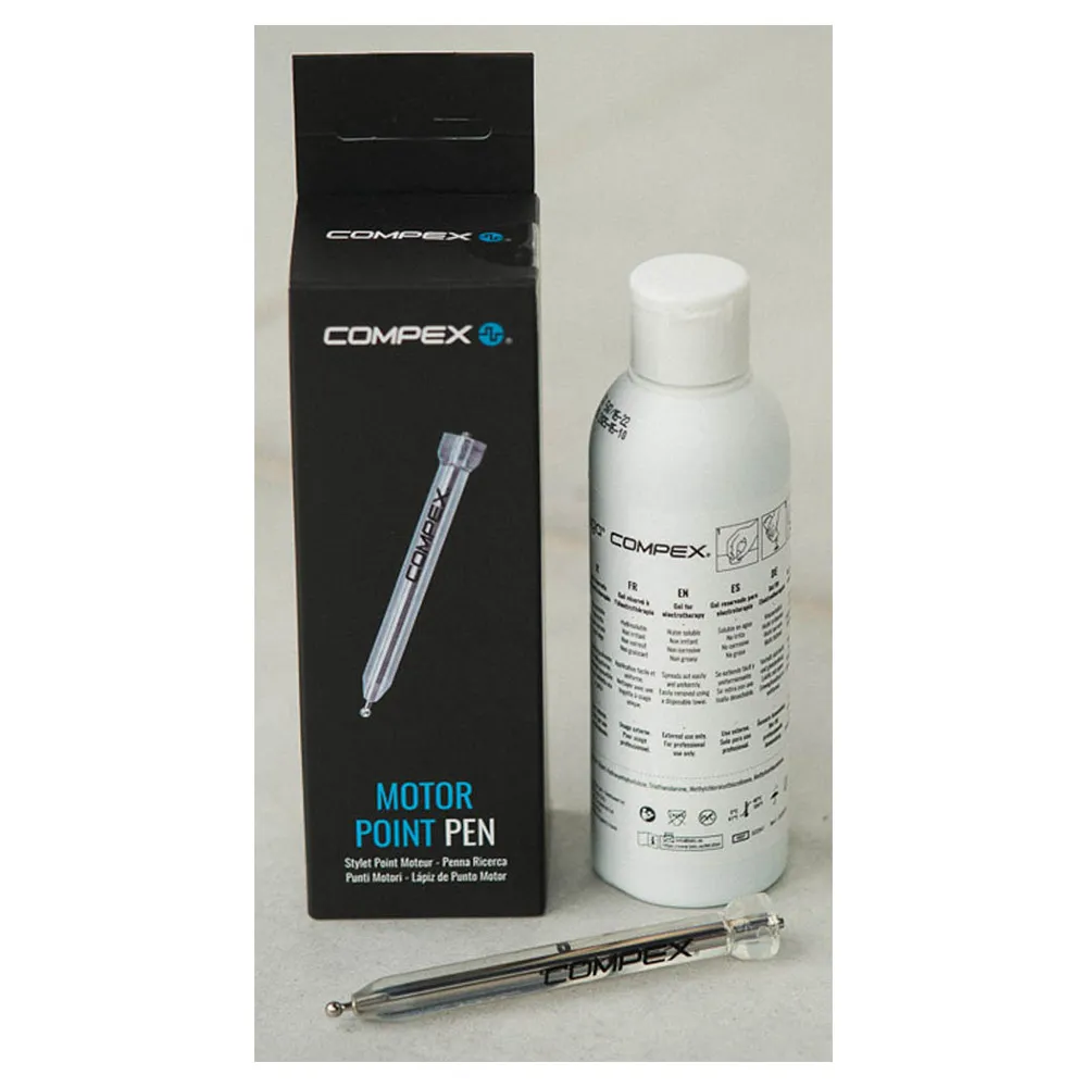 Compex Motorpunkt-stift Und Gelpackung, Black / white, One Size