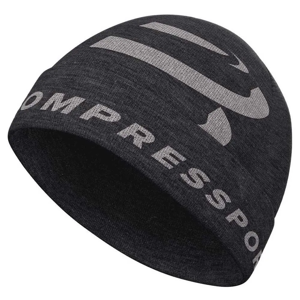 Compressport Casual Mütze, Asphalte black Compressport Casual Mütze, Asphalte black