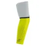 Compressport Su00008b Armwärmer male, White / safe yellow