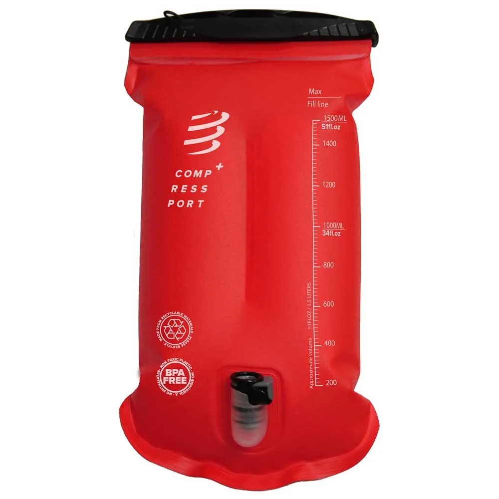 Compressport Trinkrucksack, Red, One Size Compressport Trinkrucksack, Red, One Size