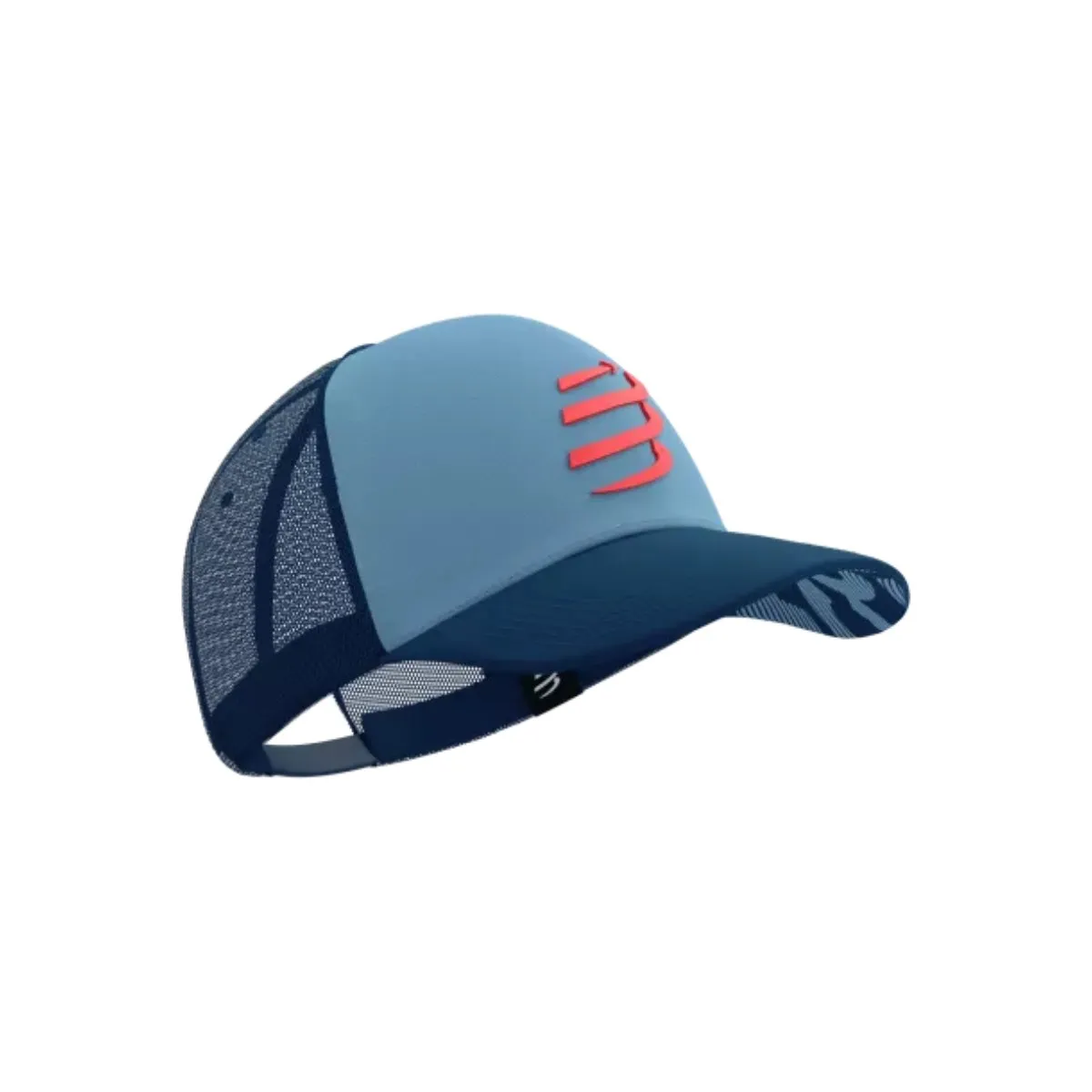 Compressport Trucker Kappe, Blau rot Compressport Trucker Kappe, Blau rot