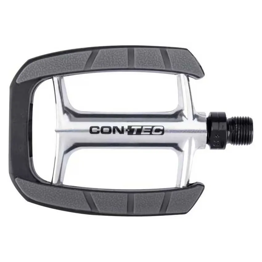 Con-Tec 1boot Pedale, Black / silver, One Size Con-Tec 1boot Pedale, Black / silver, One Size