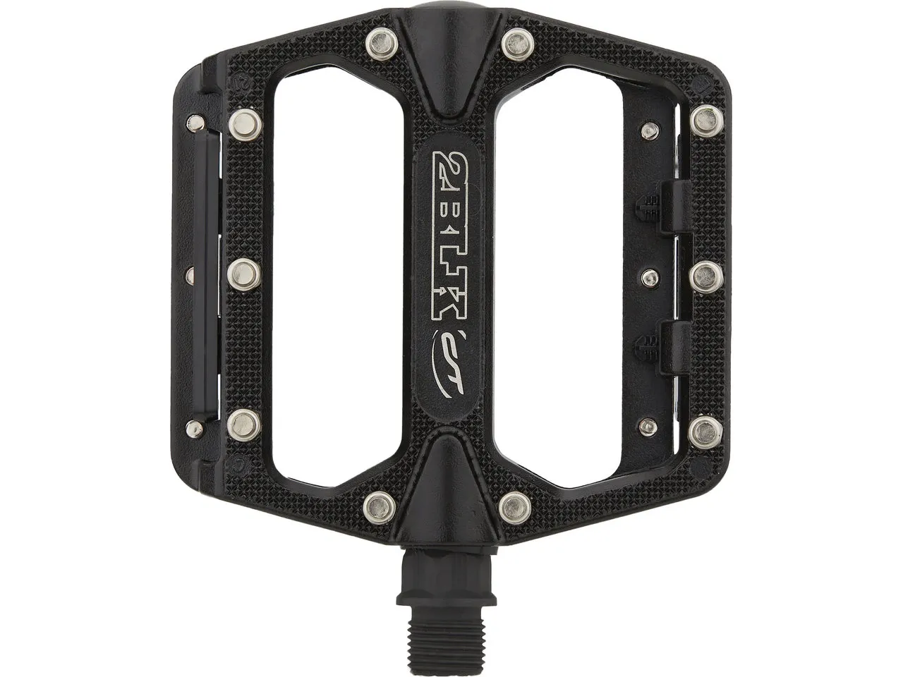 Con-Tec 2Black Plattformpedale, Schwarz, one_size Con-Tec 2Black Plattformpedale, Schwarz, one_size