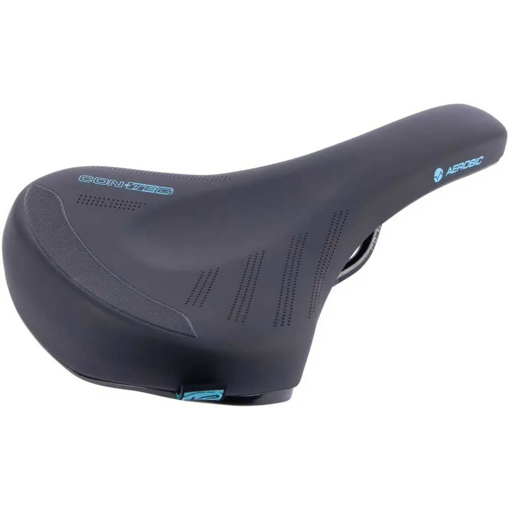 Con-Tec Aerobic Sattel, Black / blue, One Size Con-Tec Aerobic Sattel, Black / blue, One Size