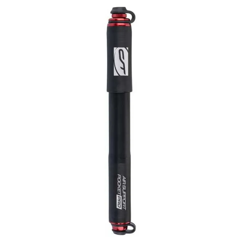 Con-Tec Air Support Pocket Pro Mini-pumpe, Black, 120psi Con-Tec Air Support Pocket Pro Mini-pumpe, Black, 120psi
