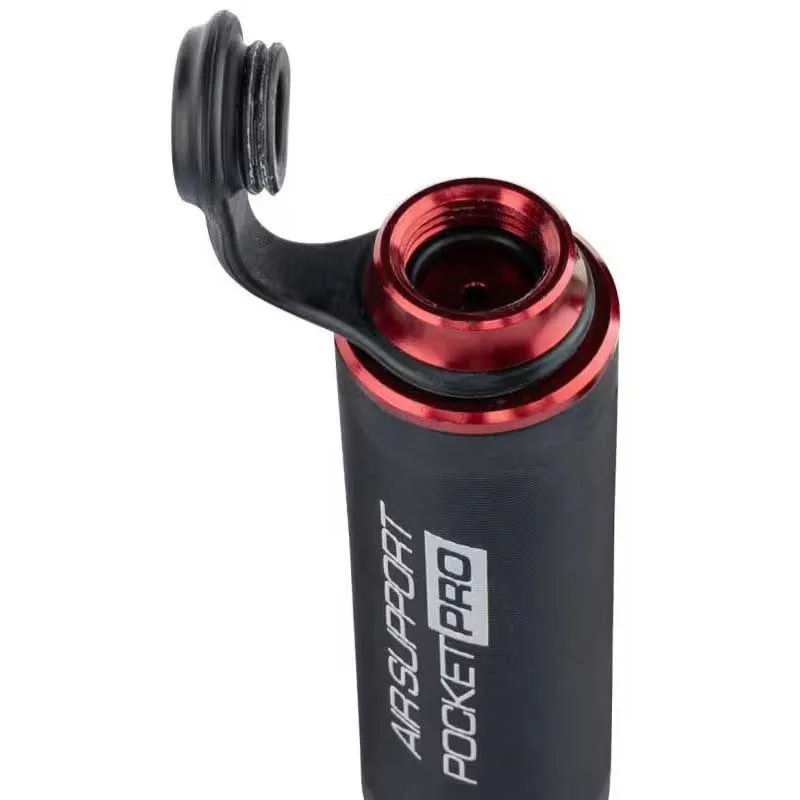 Con-Tec Air Support Pocket Pro Mini-pumpe, Black, 120psi Con-Tec Air Support Pocket Pro Mini-pumpe, Black, 120psi