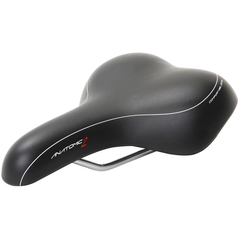 Con-Tec Anatomic2 Light Sattel, Black, 189mm Con-Tec Anatomic2 Light Sattel, Black, 189mm