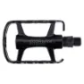 Con-Tec Blacktop Pedale, Black / silver, One Size