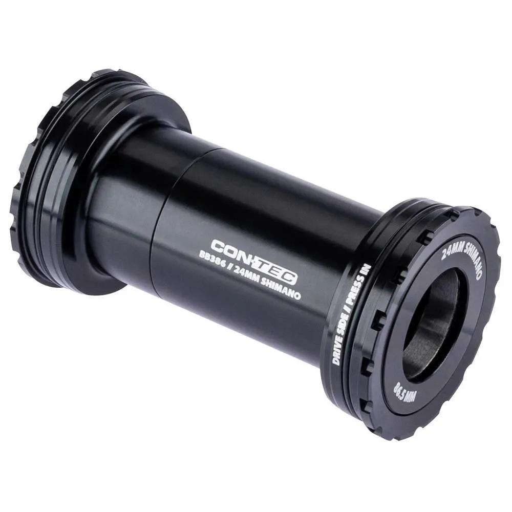 Con-Tec Boxfit Bb386-24 Shimano Tretlager, Black, 68/73mm Con-Tec Boxfit Bb386-24 Shimano Tretlager, Black, 68/73mm