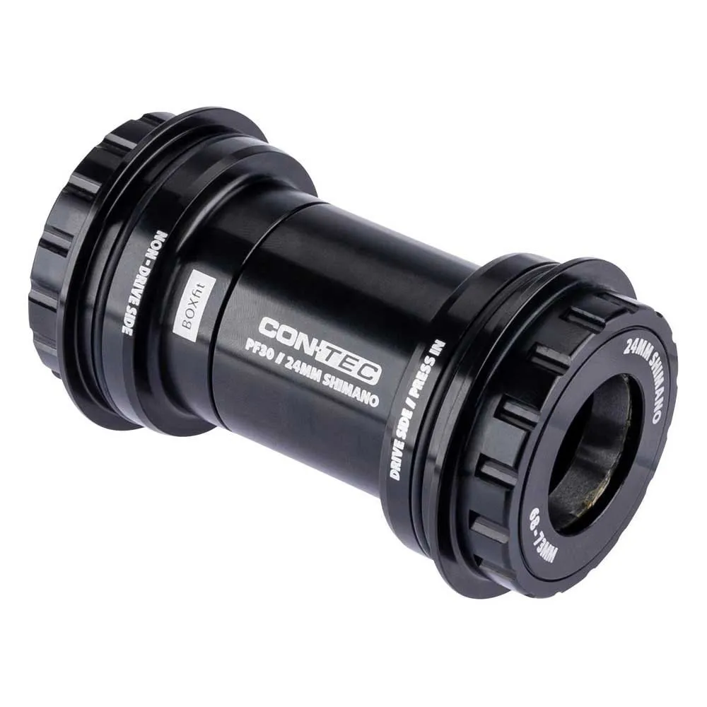 Con-Tec Boxfit Pf30-24 Shimano Tretlager, Black, 68/73mm Con-Tec Boxfit Pf30-24 Shimano Tretlager, Black, 68/73mm