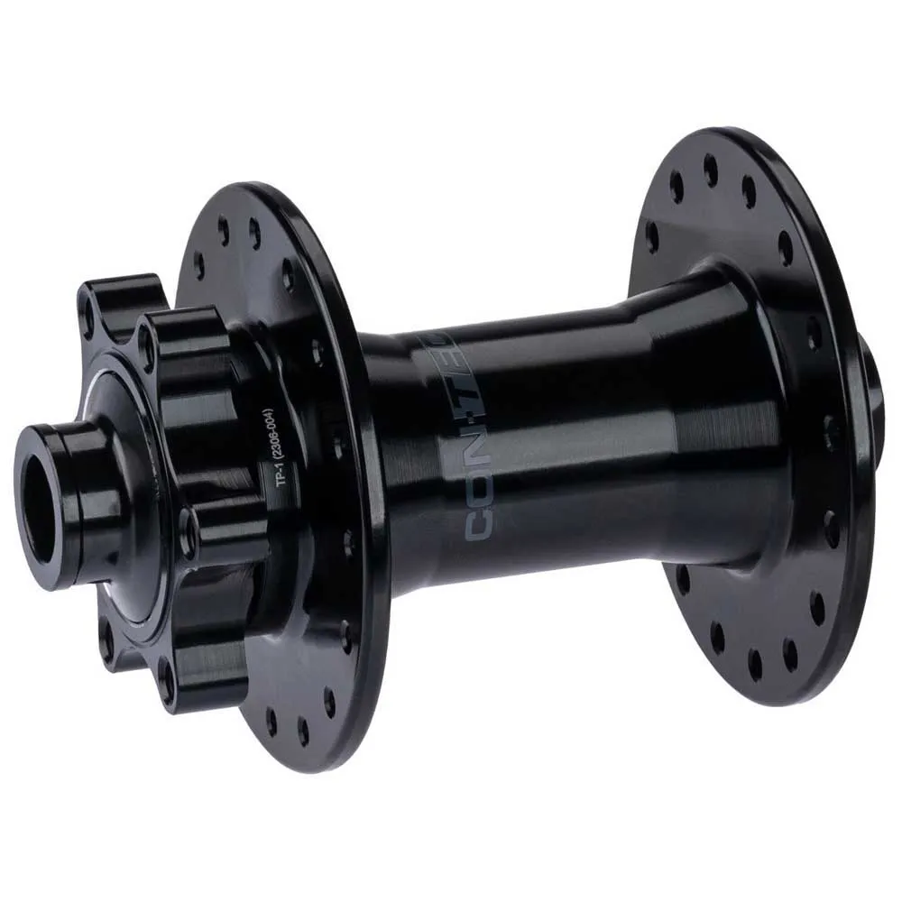 Con-Tec Core 6b Disc Vorderradnabe, Black, 32H, 12 x 100mm Con-Tec Core 6b Disc Vorderradnabe, Black, 32H, 12 x 100mm