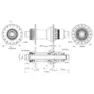Con-Tec Core Cl Disc Sram Xd Hinterradnabe, Black, 32H, 12 x 142mm
