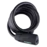 Con-Tec Curly Sloc Kabelschloss, Black, 10 x 1500mm