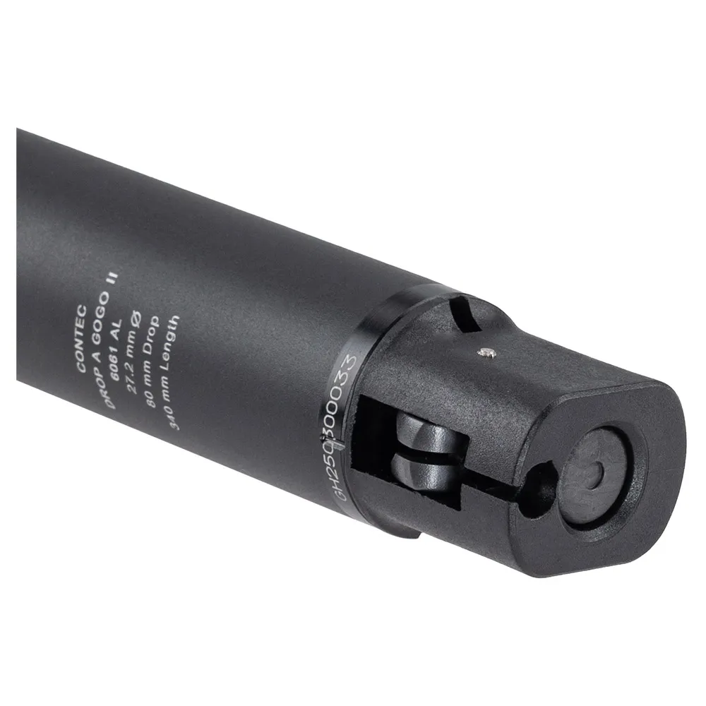 Con-Tec Drop-a-gogo Ii 80 Mm Teleskop-sattelstütze, Black, 255-335mm, 27.2mm