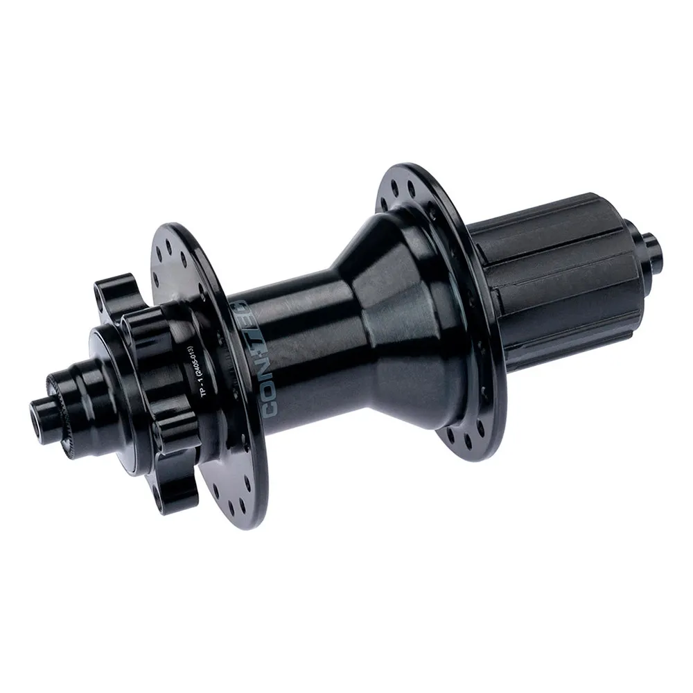 Con-Tec Eroq Db 12s Shimano Microspline Hinterradnabe, Black, 32H, 141mm Con-Tec Eroq Db 12s Shimano Microspline Hinterradnabe, Black, 32H, 141mm