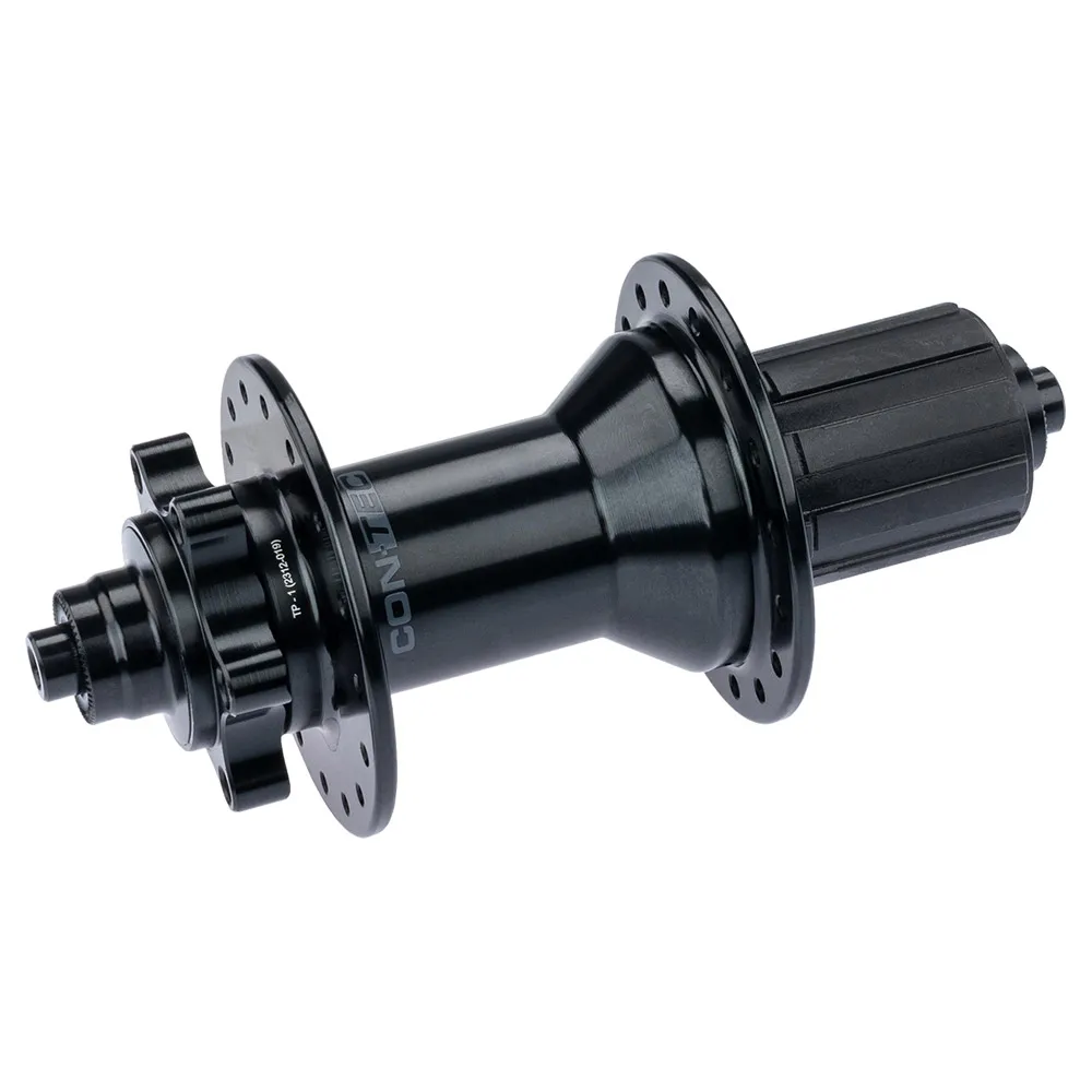Con-Tec Eroq Db 8/9/10/11s Shimano Hg Hinterradnabe, Black, 32H, 141mm Con-Tec Eroq Db 8/9/10/11s Shimano Hg Hinterradnabe, Black, 32H, 141mm