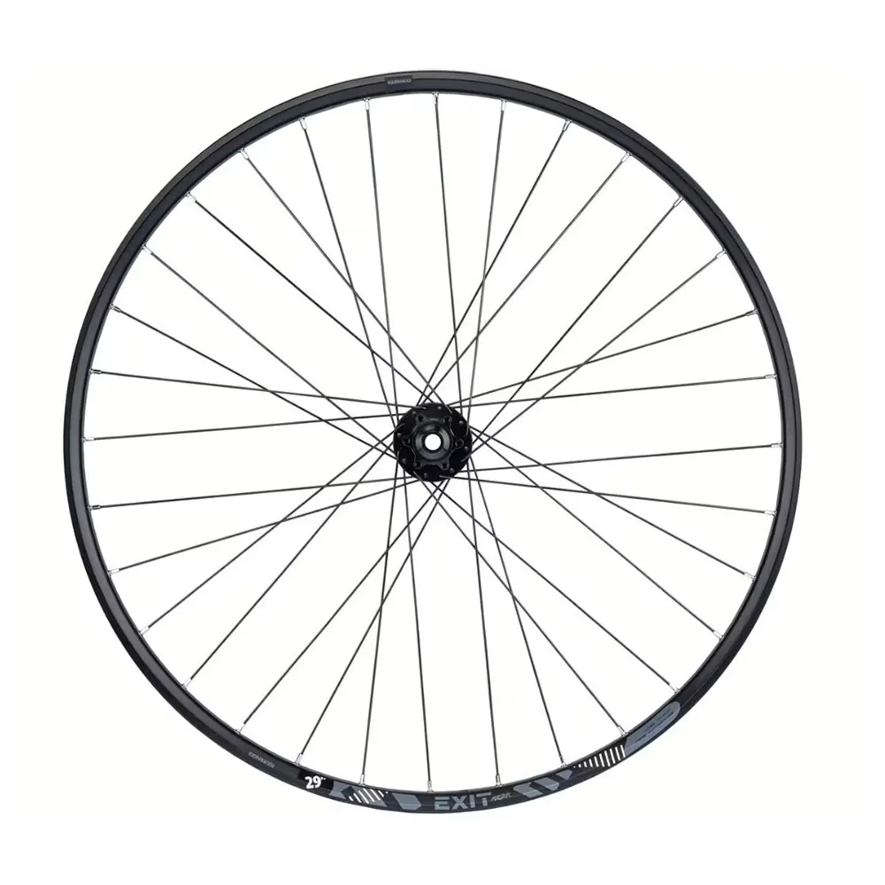 Con-Tec Exit Core 25 29´´ Disc Rennrad-vorderrad, Black, 15 x 100mm Con-Tec Exit Core 25 29´´ Disc Rennrad-vorderrad, Black, 15 x 100mm
