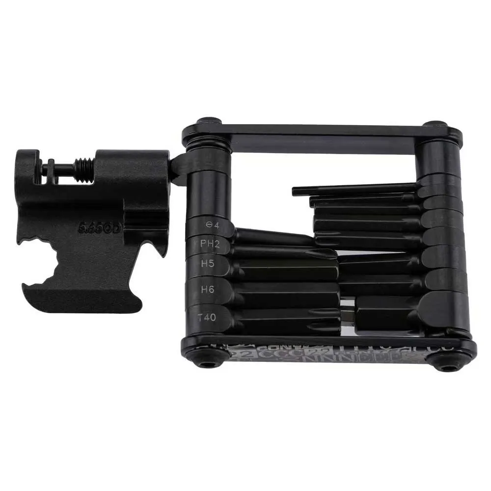 Con-Tec F22 Stealth Multitool, Black, One Size