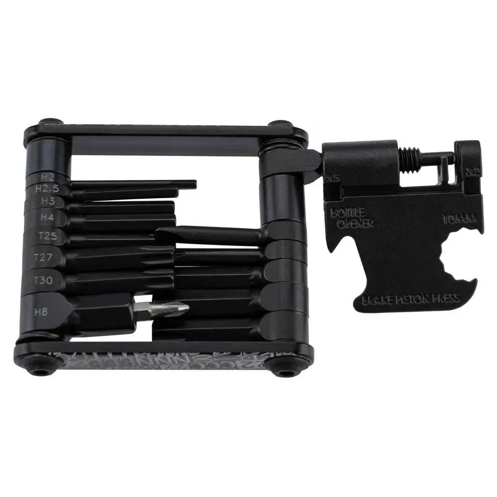 Con-Tec F22 Stealth Multitool, Black, One Size