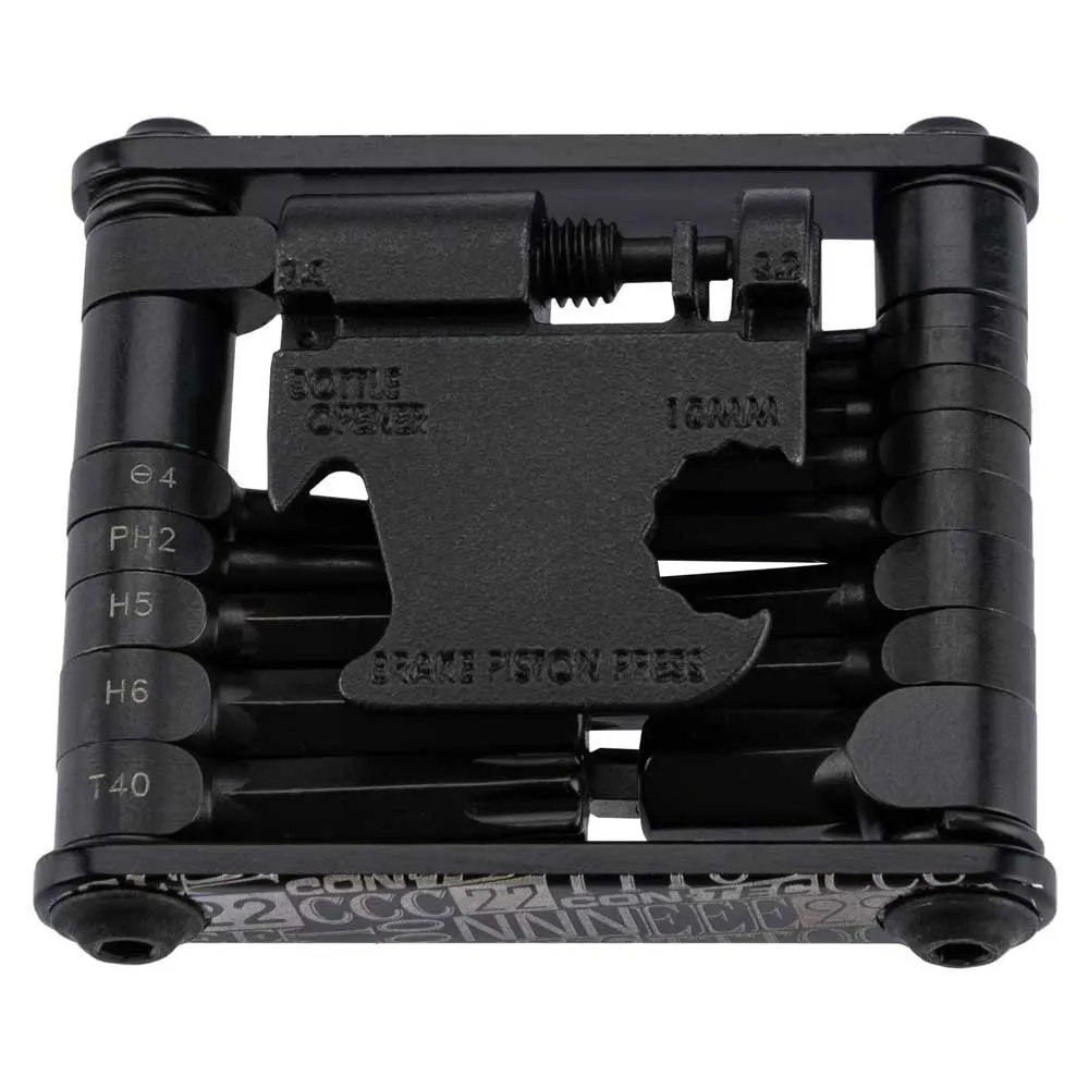 Con-Tec F22 Stealth Multitool, Black, One Size