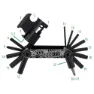 Con-Tec F22 Stealth Multitool, Black, One Size