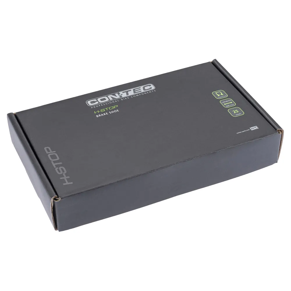 Con-Tec H-stop Medium Compound Felgenbremsbeläge 25 Einheiten, Black, One Size Con-Tec H-stop Medium Compound Felgenbremsbeläge 25 Einheiten, Black, One Size