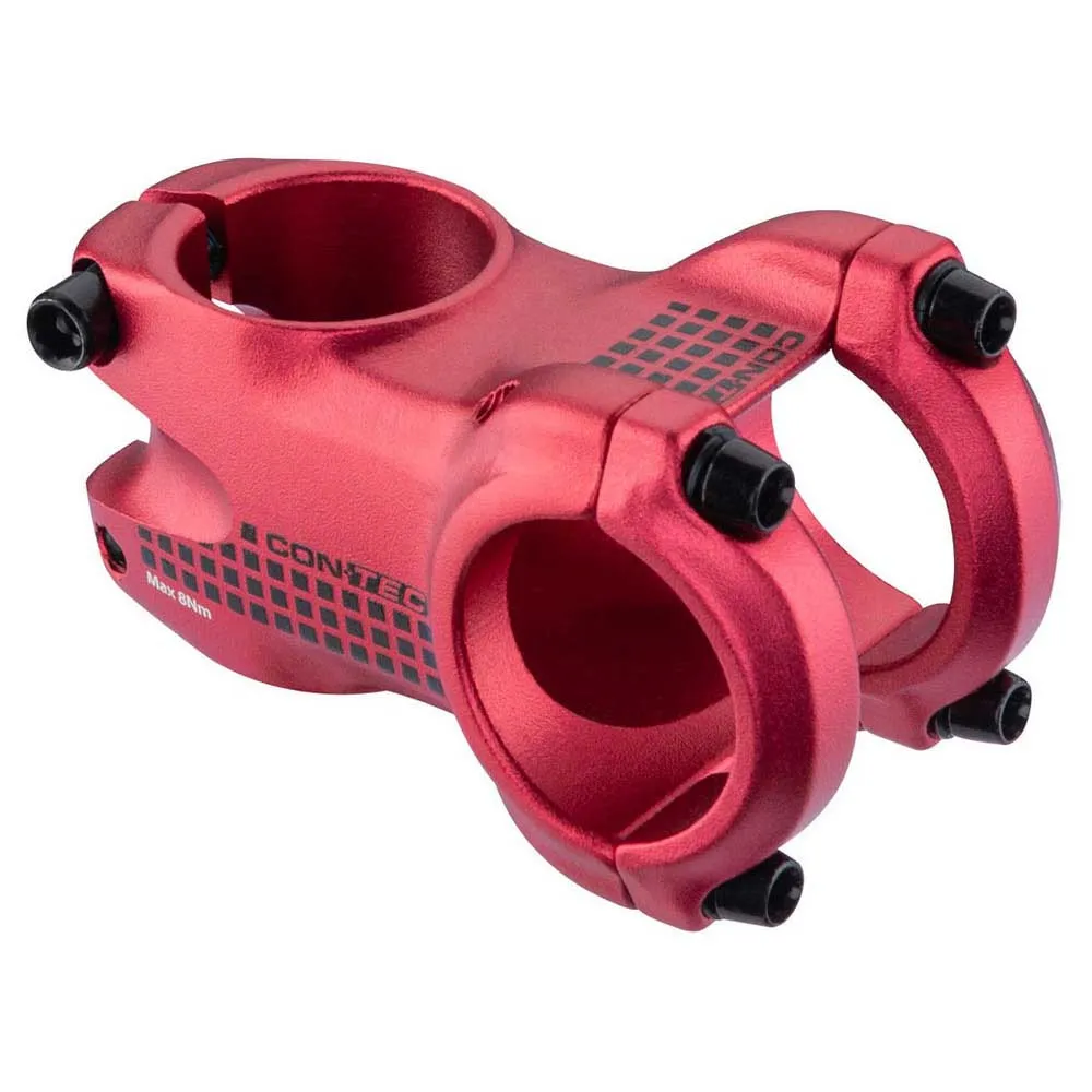 Con-Tec Kyandi Mochi Fahrradvorbau 31.8 Mm, Red / black, 45mm, 0º