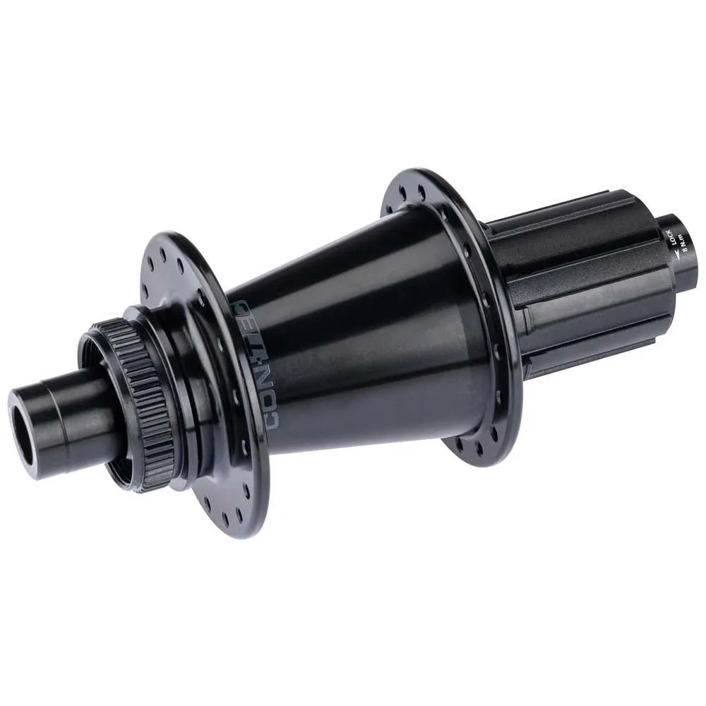 Con-Tec M.core Cl Disc Boost Shimano/sram Hg Hinterradnabe, Black, 32H, 12 x 148mm Con-Tec M.core Cl Disc Boost Shimano/sram Hg Hinterradnabe, Black, 32H, 12 x 148mm