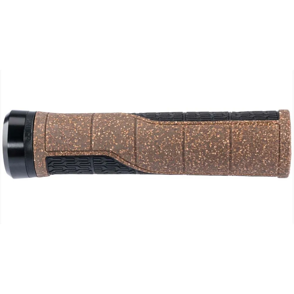Con-Tec Merge Mountain Straight Kork Griffe, Black / brown, 140mm Con-Tec Merge Mountain Straight Kork Griffe, Black / brown, 140mm
