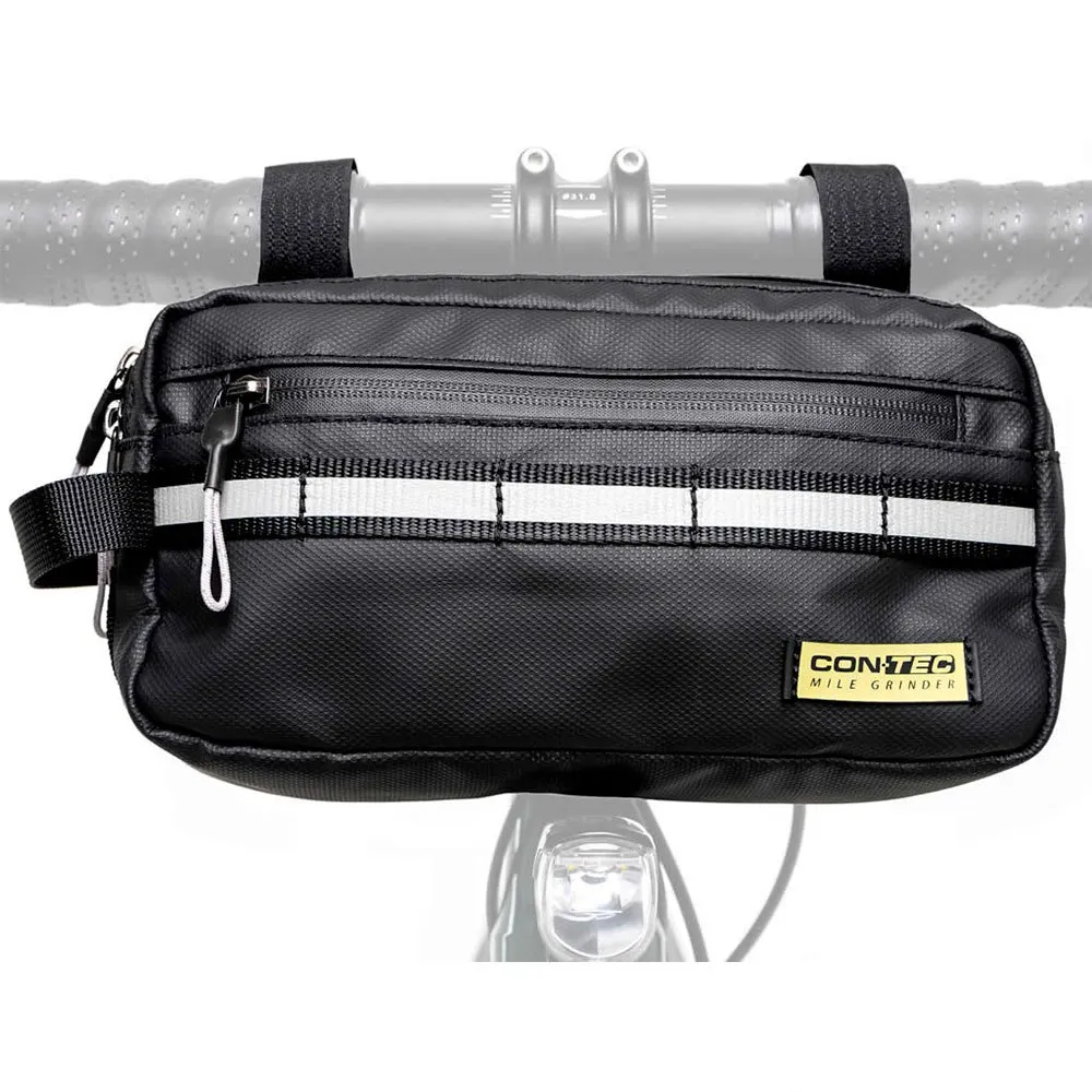 Con-Tec Mile Grinder Race 3l Lenkertasche, Black, One Size Con-Tec Mile Grinder Race 3l Lenkertasche, Black, One Size