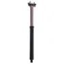 Con-Tec Nara Drop Air Dlx 80 Mm Teleskop-sattelstütze, Black, 402mm, 34.9mm