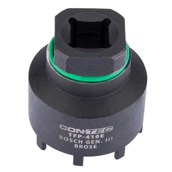 Con-Tec Tfp-410e Bosch Gen3 Activo+ Kassetten-verschlussring-werkzeug, Black / green, One Size Con-Tec Tfp-410e Bosch Gen3 Activo+ Kassetten-verschlussring-werkzeug, Black / green, One Size