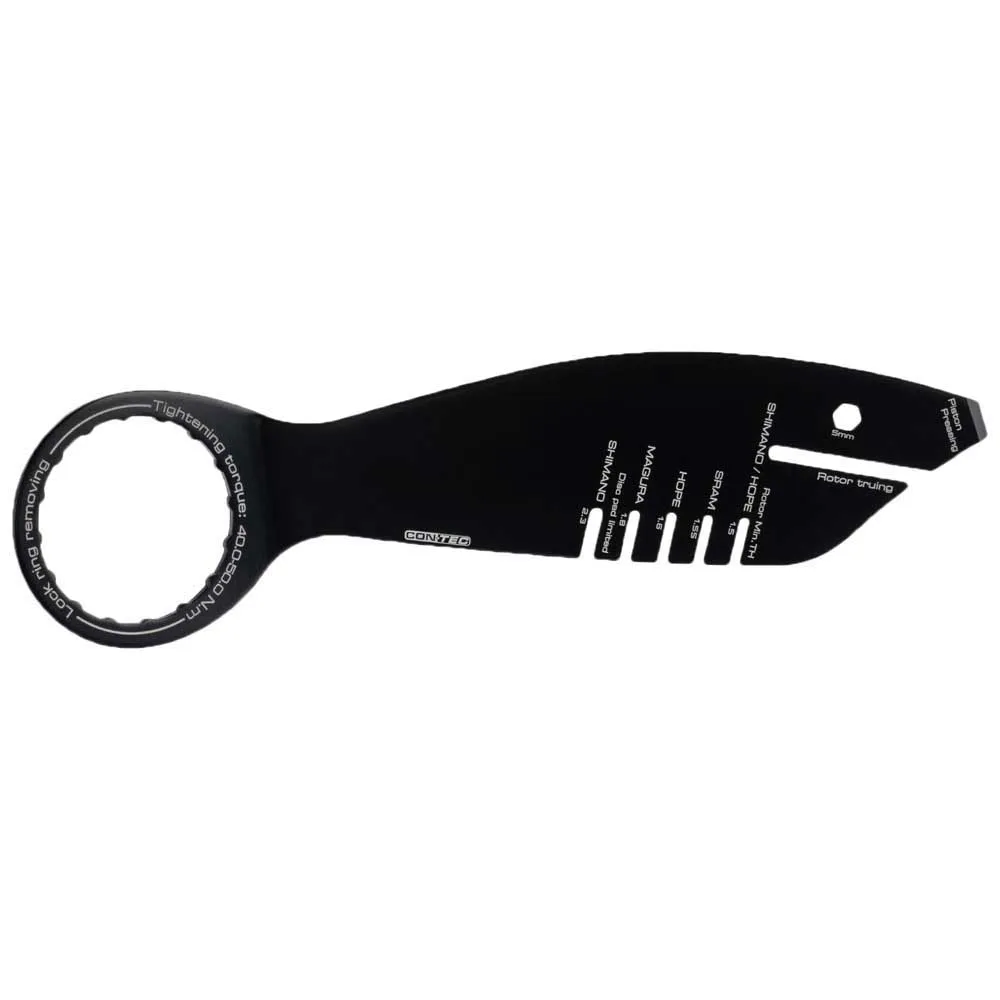 Con-Tec Tfp Shark Multitool, Black, One Size Con-Tec Tfp Shark Multitool, Black, One Size