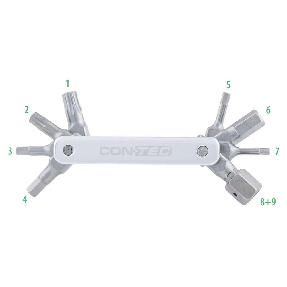 Con-Tec Tfr Buster 9 Multitool, White, One Size Con-Tec Tfr Buster 9 Multitool, White, One Size