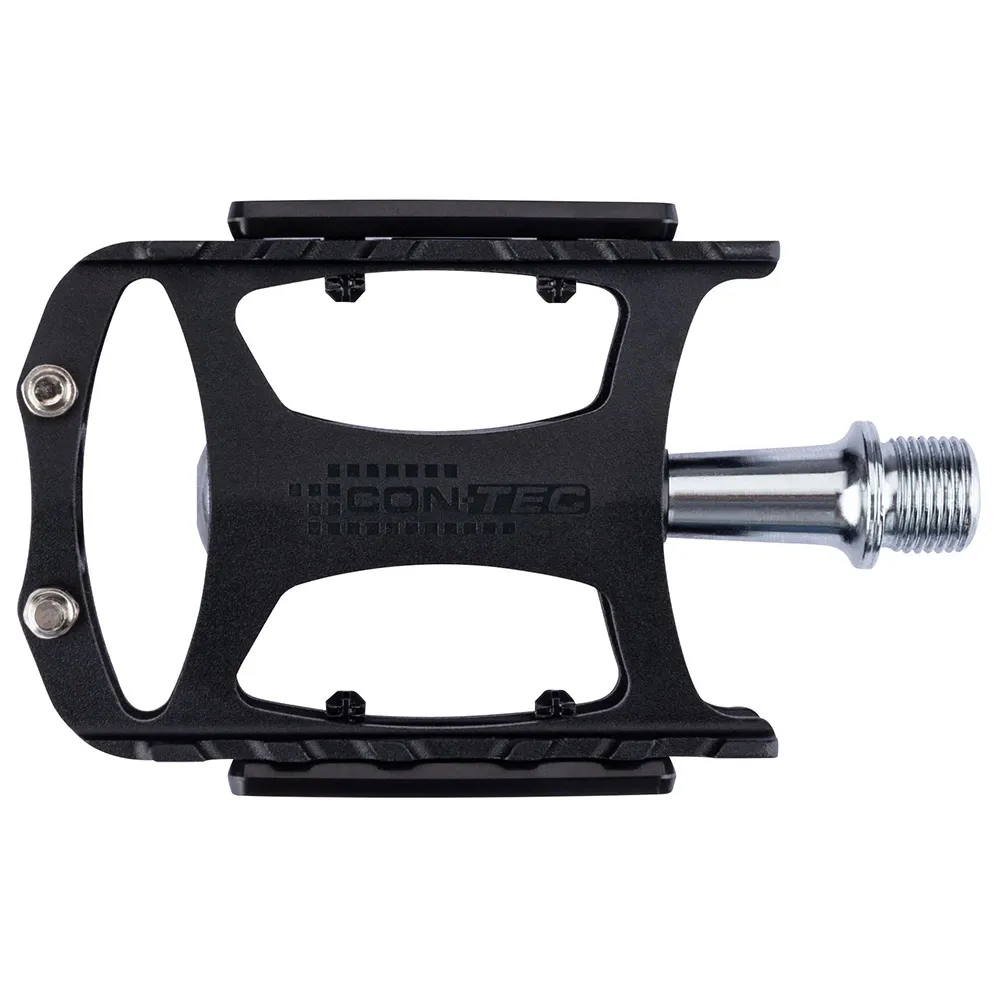 Con-Tec Trail Pedale, Black, One Size