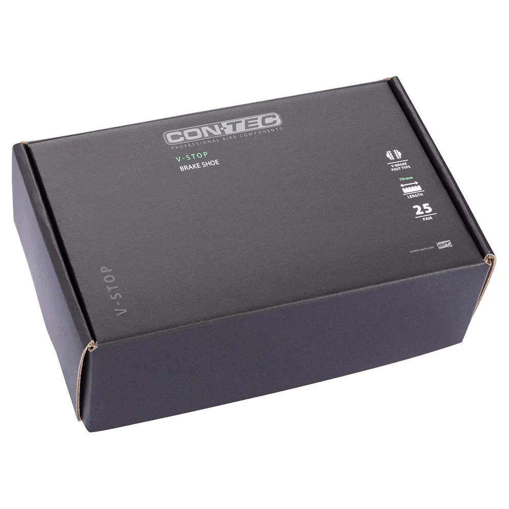 Con-Tec V-stop Medium Comp Screw Felgenbremsbeläge 25 Einheiten Con-Tec V-stop Medium Comp Screw Felgenbremsbeläge 25 Einheiten