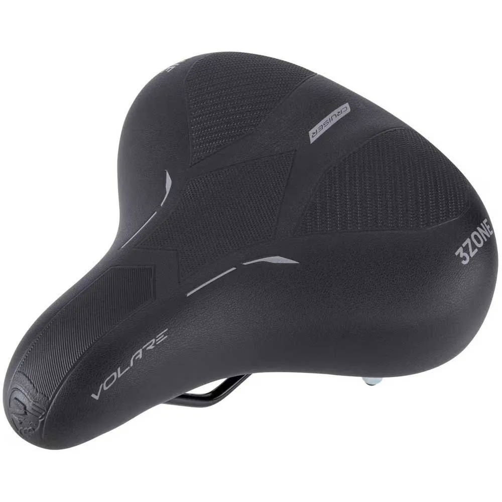 Con-Tec Volare City Cruiser Sattel, Black, One Size Con-Tec Volare City Cruiser Sattel, Black, One Size