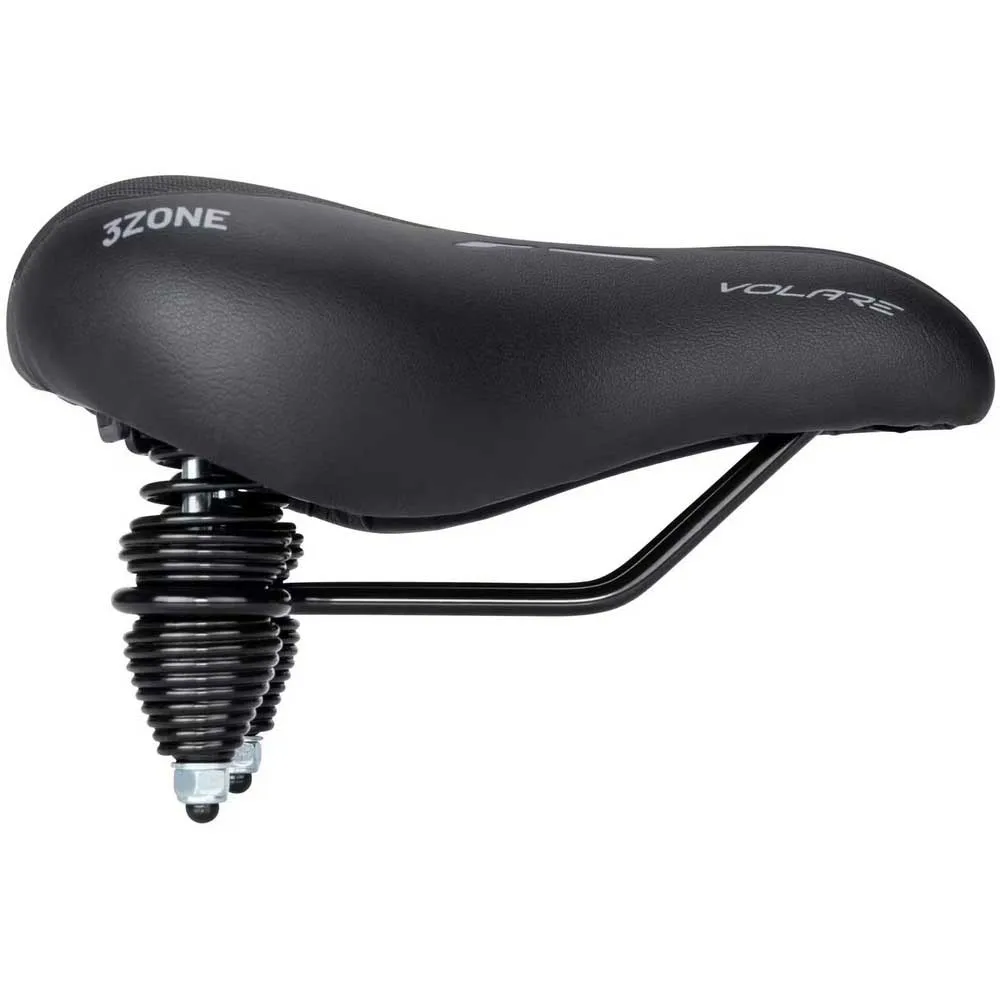Con-Tec Volare City Cruiser Sattel, Black, One Size Con-Tec Volare City Cruiser Sattel, Black, One Size