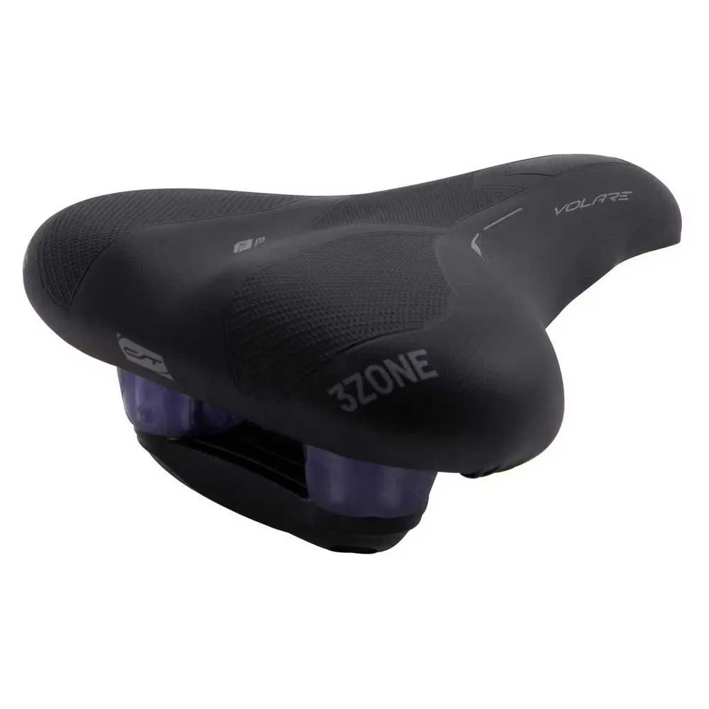 Con-Tec Volare City Sattel, Black, One Size Con-Tec Volare City Sattel, Black, One Size