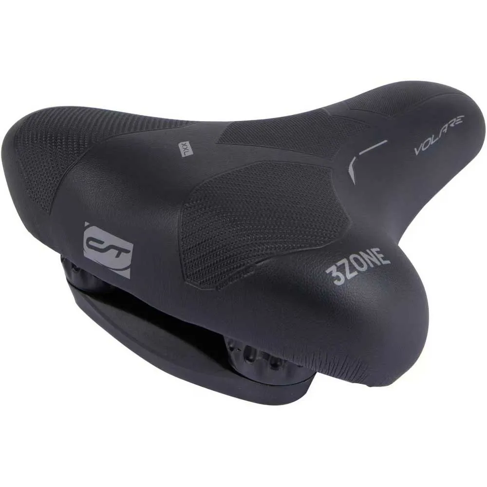 Con-Tec Volare City Xxl Sattel, Black, One Size Con-Tec Volare City Xxl Sattel, Black, One Size