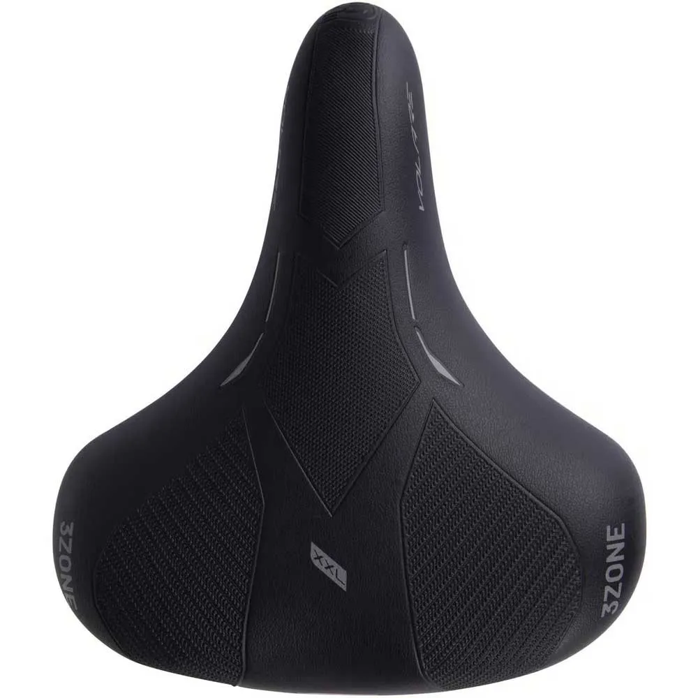 Con-Tec Volare City Xxl Sattel, Black, One Size Con-Tec Volare City Xxl Sattel, Black, One Size
