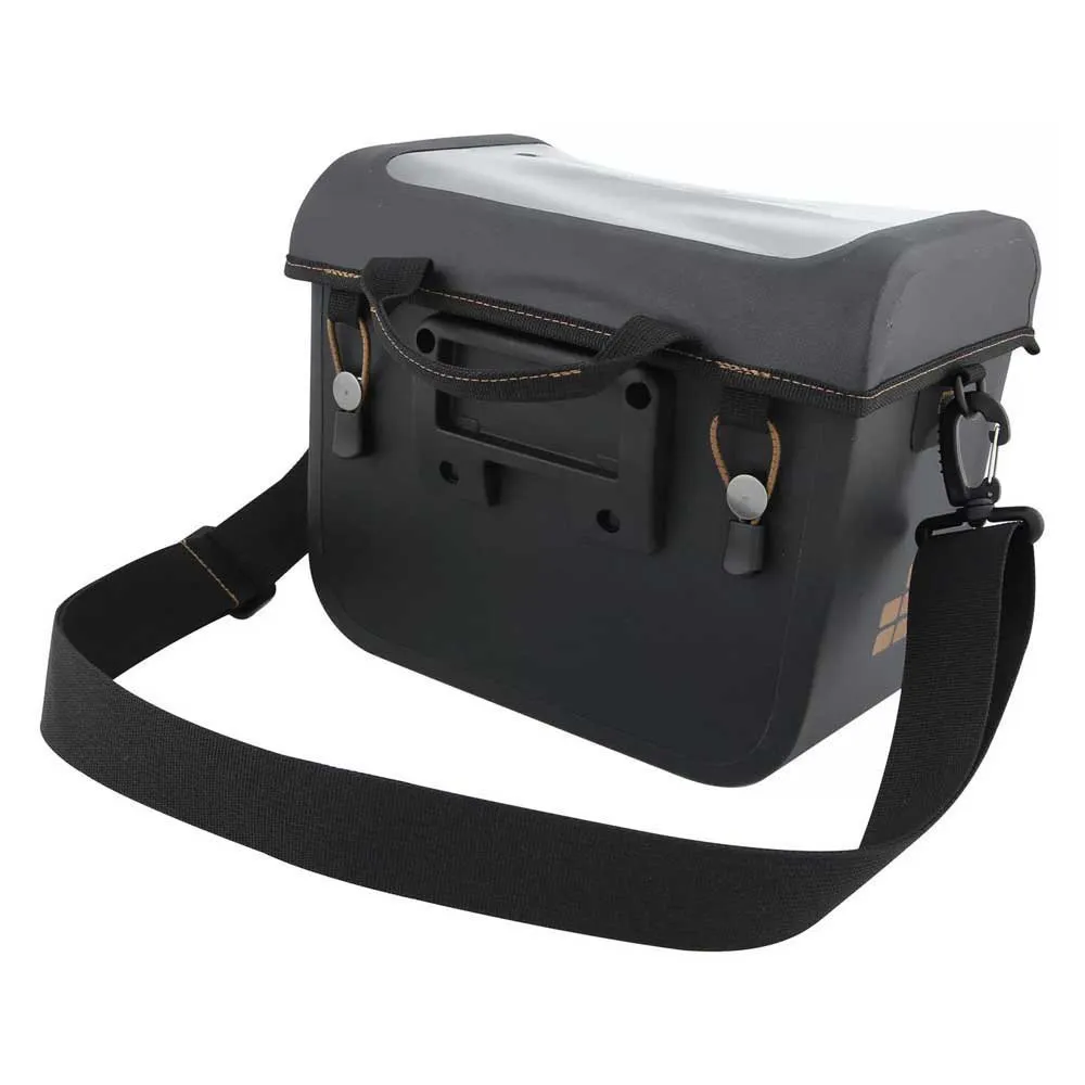 Con-Tec Waterproof 7.5l Lenkertasche, Black / gold, One Size Con-Tec Waterproof 7.5l Lenkertasche, Black / gold, One Size