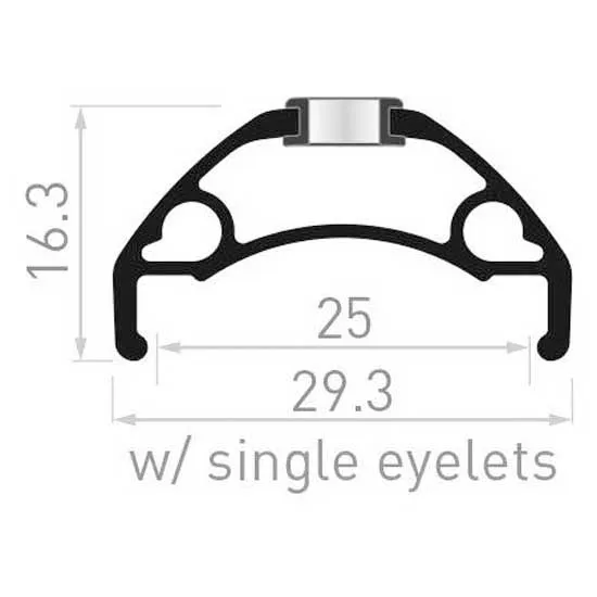 Con-Tec Xeta 29´´ 25 Mm Disc E-bike Tubeless Mtb-felge, Black, 29" 32H Con-Tec Xeta 29´´ 25 Mm Disc E-bike Tubeless Mtb-felge, Black, 29" 32H