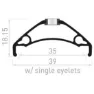 Con-Tec Xeta 29´´ 35 Mm Disc E-bike Tubeless Mtb-felge, Black, 29" 32H