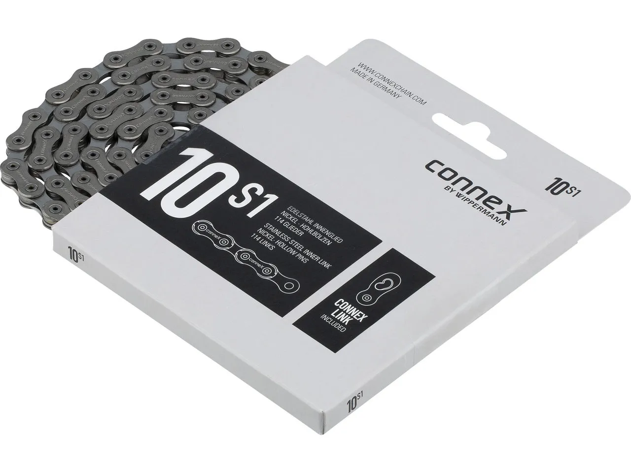 Connex 10S1 10-fach Kette, Silber, 10 fach Connex 10S1 10-fach Kette, Silber, 10 fach