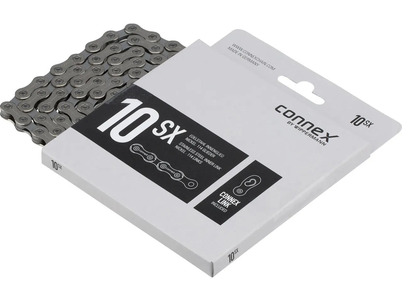 Connex 10SX 10-fach Kette, Silber, 10 fach Connex 10SX 10-fach Kette, Silber, 10 fach