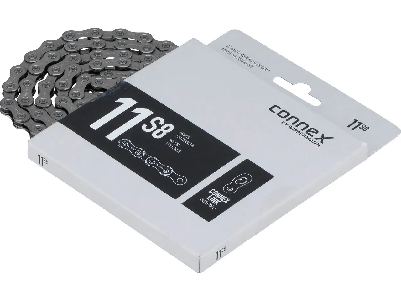 Connex 11S8 11-fach Kette, Silber, 11 fach Connex 11S8 11-fach Kette, Silber, 11 fach