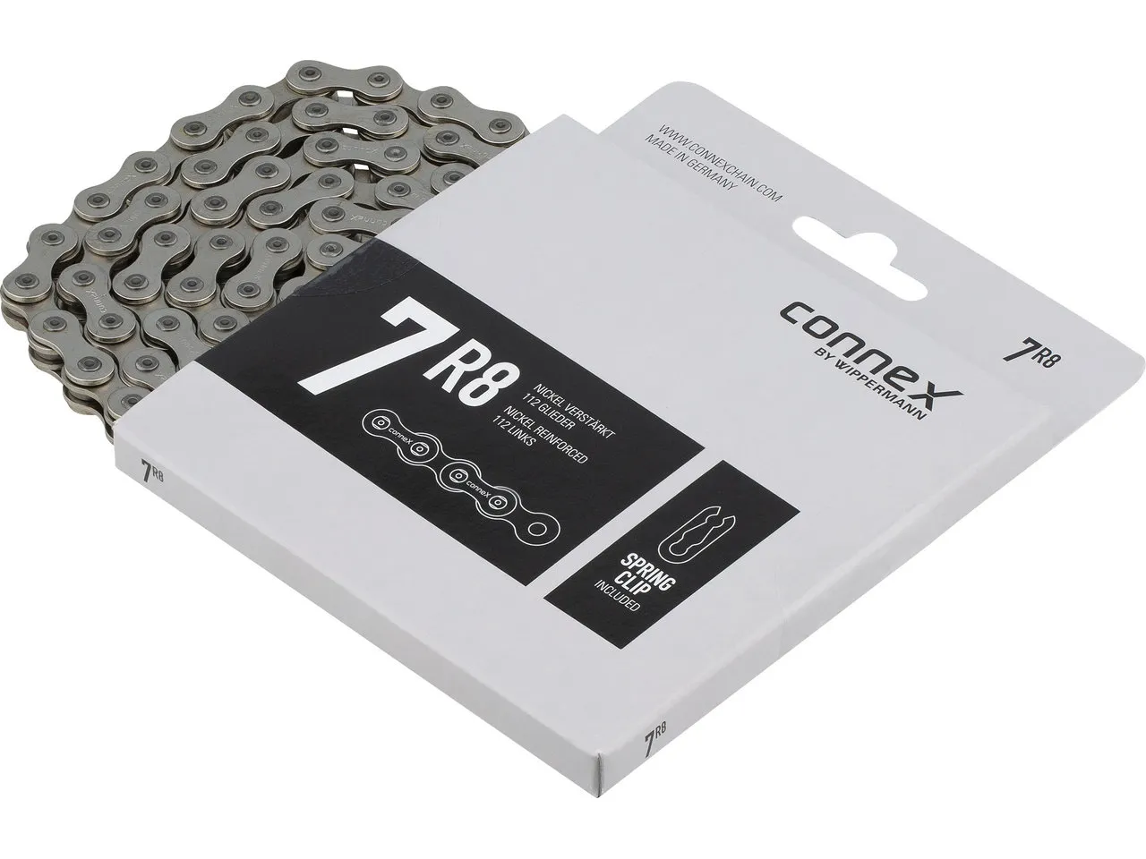 Connex 7R8 1-fach Kette, Grau, one_size Connex 7R8 1-fach Kette, Grau, one_size