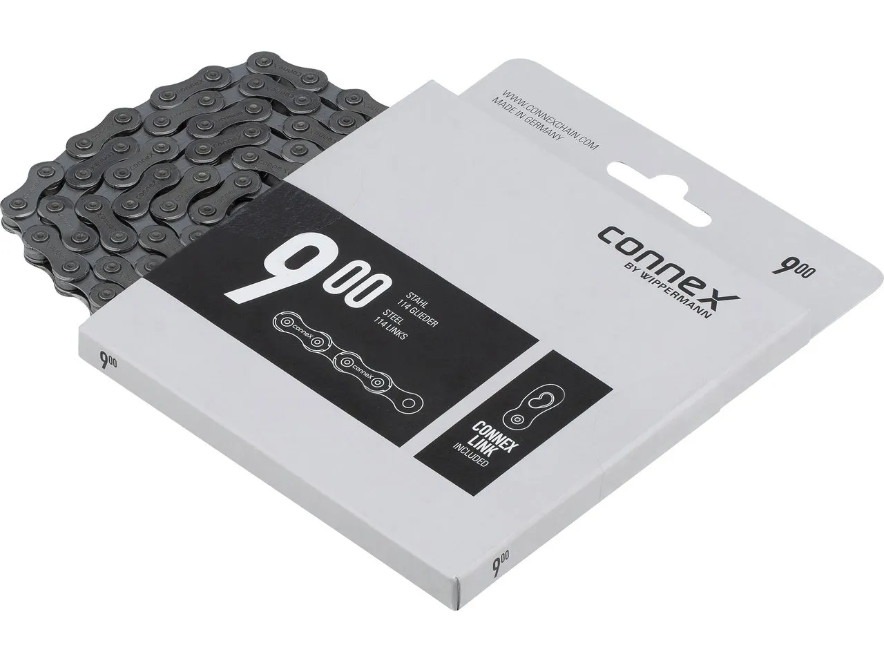 Connex 900 9-fach Kette, Silver, 114 Links Connex 900 9-fach Kette, Silver, 114 Links