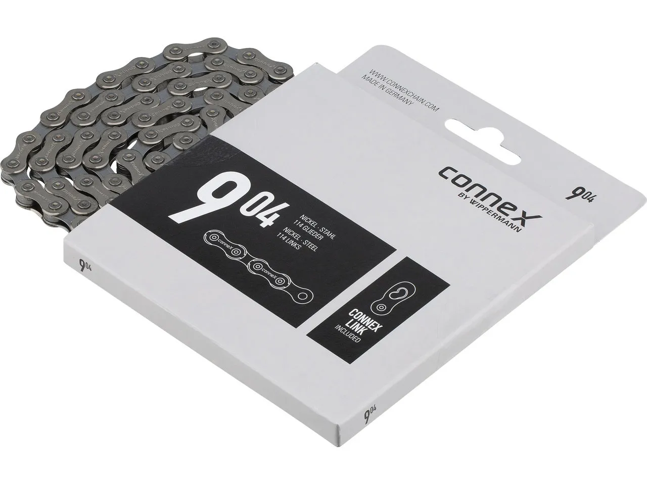 Connex 904 9-fach Kette, Silver, 114 Links Connex 904 9-fach Kette, Silver, 114 Links